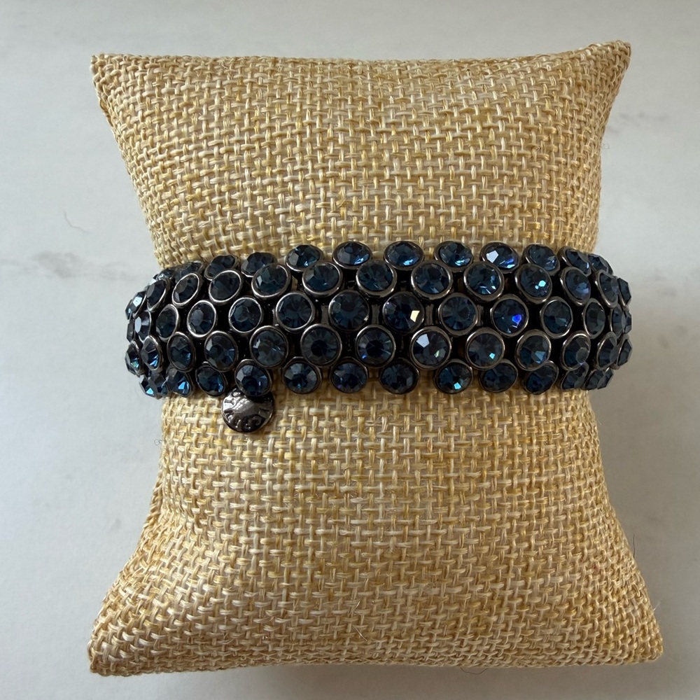 J. Crew Stretch Bezel-Gem Bracelet
